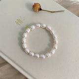 Freshwater Pearl Elastic Cord Bracelet Women's Jewelry
