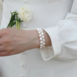 Freshwater Pearl Elastic Cord Bracelet Women's Jewelry