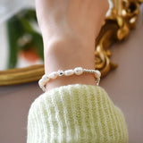 Baroque Pearl 925 Silver Bracelet for Women