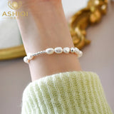 Baroque Pearl 925 Silver Bracelet for Women
