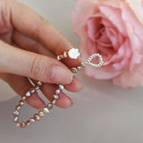 Purple Baroque Pearl Bracelet Natural Jewelry Girls Gift