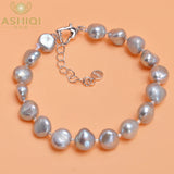Gray Baroque Pearl Bracelets For Women
