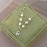 Freshwater Pearl Women's 925 Silver Bracelet