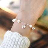 Freshwater Pearl Women's 925 Silver Bracelet