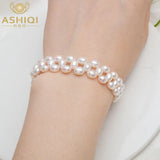 Freshwater Pearl Bracelet with 925 Silver Clasp