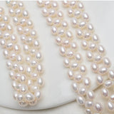 Freshwater Pearl Bracelet 925 Silver Clasp 4.5-5mm Weaving