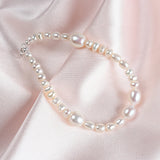 Freshwater Pearl Bracelet w/ 925 Silver Clasp