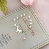 Freshwater Pearl Butterfly Bracelet 925 Silver Jewelry for Girls