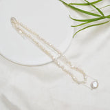 Baroque Pearl 925 Silver Choker Necklace