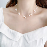 Elegant Baroque Pearl Necklace for Women