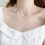 Baroque Pearl Necklace Multilayer Wedding Party Jewelry