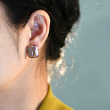 Baroque Freshwater Pearl 925 Sterling Silver Earrings