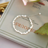 Baroque Pearl 925 Silver Bracelet Jewelry for Women