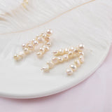 Baroque Pearl 925 Silver Drop Earrings for Women