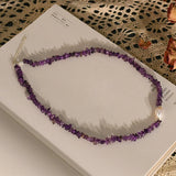 Baroque Pearl Necklace with Crystal Stone Jewelry for Women Gift