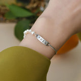 Baroque Pearl Bracelet 925 Sterling Silver Jewelry