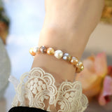 Natural Freshwater Baroque Pearl Bracelet for Women