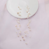 Baroque Pearl Layered Necklace Women 5 Rows Bohemia Jewelry