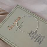 Freshwater Pearl 925 Silver Anklet Bohemian Leg Bracelet for Women Gift