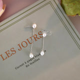 Freshwater Pearl 925 Silver Earrings for Women