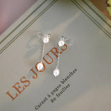 Freshwater Pearl 925 Silver Earrings for Women
