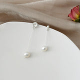 Natural Freshwater Pearl 925 Sterling Silver Earrings for Girls