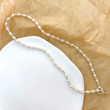 Freshwater Pearl 925 Silver Necklace for Women Party
