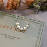 Freshwater Pearl 925 Silver Necklace for Women