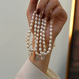 Freshwater Pearl Sterling Silver Pendant Necklace for Women