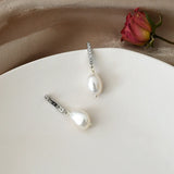Freshwater Pearl 925 Silver Earrings for Women Gift