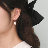 Freshwater Pearl 925 Silver Earrings for Women Gift