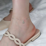 Freshwater Pearl Anklet Charm Anklet for Women Foot Bracelet Jewelry