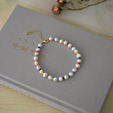 Natural Freshwater Pearl Anklet Women's Personality