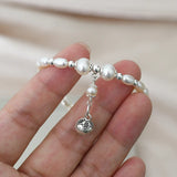 Freshwater Pearl Bell Bracelet Jewelry for Women