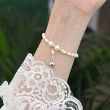 Freshwater Pearl Bell Bracelet Jewelry for Women