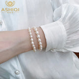 Freshwater Pearl Bracelet 925 Sterling Silver Jewelry