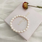 Freshwater Pearl Bracelet 925 Sterling Silver Jewelry