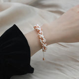 Freshwater Pearl Bracelet 925 Silver for Women Classic Gift