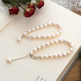 Freshwater Pearl Bracelet 925 Sterling Silver Jewelry Women
