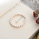 Freshwater Pearl Bracelet 925 Sterling Silver Jewelry Women