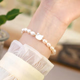 Freshwater Pearl Cat Bracelet for Women