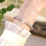 Freshwater Pearl Cat Bracelet Elastic Rope for Women