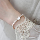 Freshwater Pearl Cat Rabbit Bracelet Elastic Jewelry Women