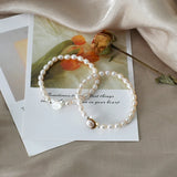 Freshwater Pearl Cat and Rabbit Bracelet for Women