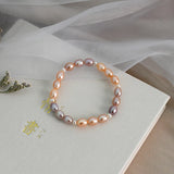 Freshwater Pearl Bracelet 925 Silver Women's Jewelry Gift