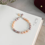 Freshwater Pearl Bracelet 925 Silver Women's Jewelry Gift