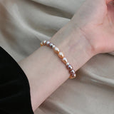 Freshwater Pearl Bracelet 925 Silver Women's Jewelry Gift