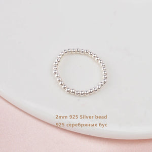 Freshwater Pearl Couple Rings 925 Silver Jewelry for Women