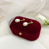 Freshwater Pearl Earrings 925 Silver Jewelry for Women