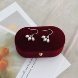 Freshwater Pearl Earrings 925 Sterling Silver Jewelry for Girls